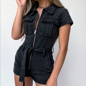 WHITE FOX BOUTIQUE - Denim Jumpsuit